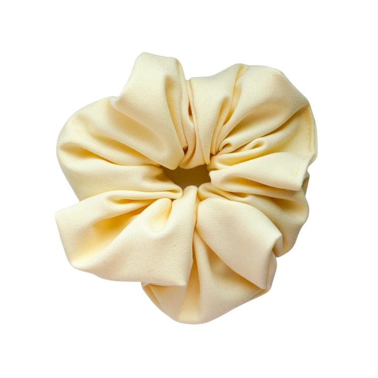 Gumka do włosów Standard Pastelowy żółty